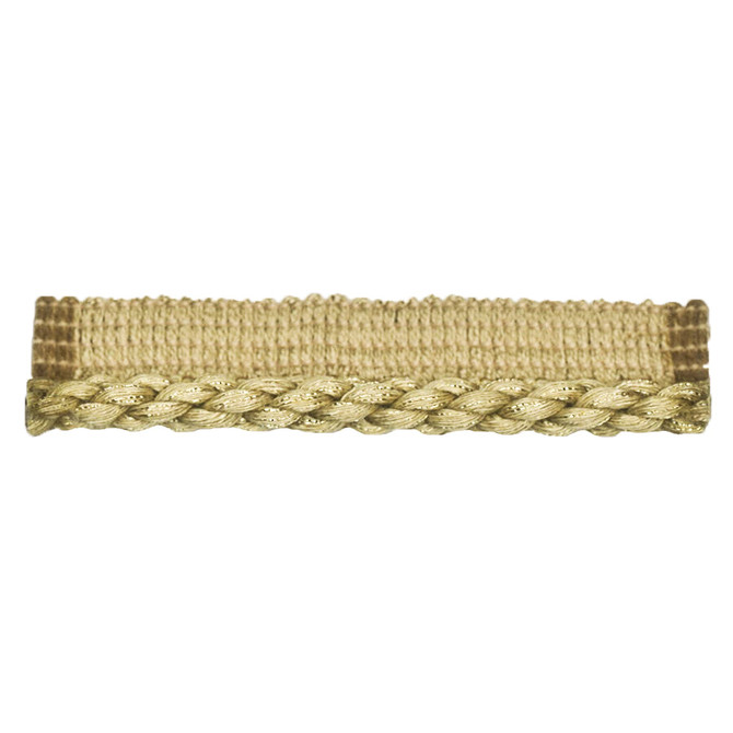 Fess 5 Chamois by Stout Trim MOONDUST TRIM 58%SVI 32%LIN 10%MTL ITALY Horizontal: 0 and Vertical: 0 0.38 in - Fabric Carolina -