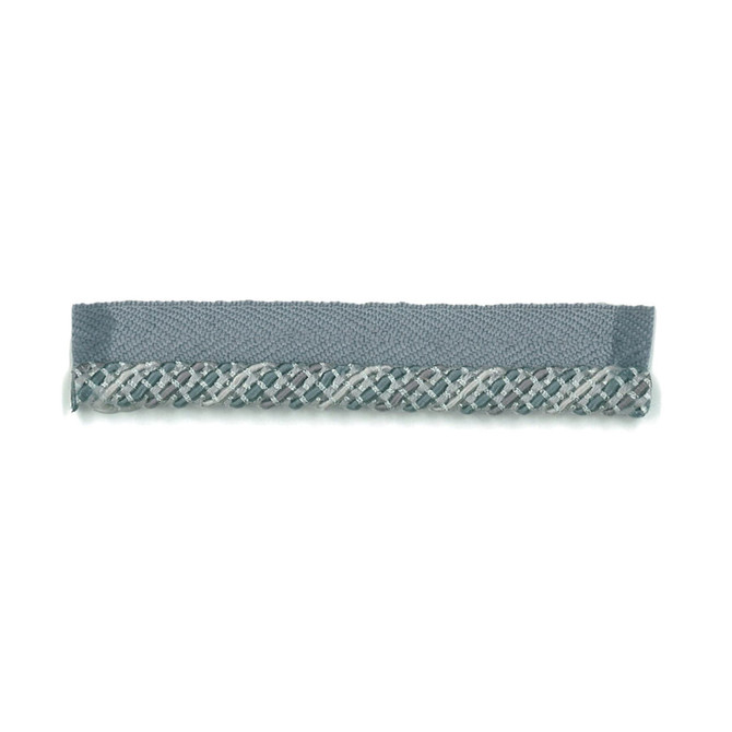 Hickory 7 Grey by Stout Trim NEW WORLD TRIM VOLUME II 56%COT 22%SVI 15%POL 6%MTL 1%NYL CHINA Horizontal: 0.75 and Vertical: 0 0.25 in - Fabric Carolina -