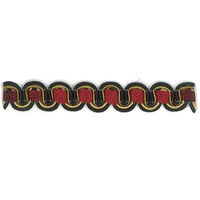 Lexington 34 Morocco by Stout Trim Stout Trim Lexington 34 MoroccoTrim ART OF DESIGN TRIM-2 TAPES 100%SVI CHINA </p><p>Repeat: H: 0.000, V: 0.000 0.38 in - Fabric Carolina -