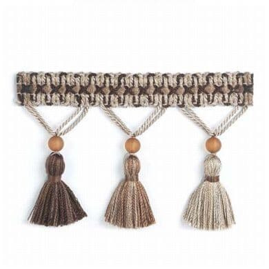 Saffron 9 Driftwood by Stout Trim Stout Trim Saffron 9 DriftwoodTrim INSPIRATIONS TRIM CHINA </p><p>Repeat: H: 0.000, V: 0.000 3 in - Fabric Carolina -