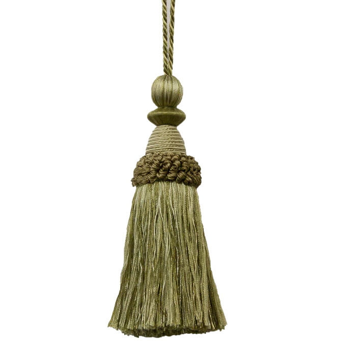 Battersea 5 Leaf by Stout Trim Art Of Design Trim-2 Tassel Fringe 100% Spun Viscose CHINA Horizontal: 0 and Vertical: 0 5.5 in - Fabric Carolina -