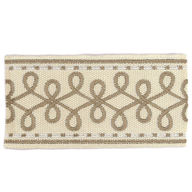 Katherine 1 Linen by Stout Trim Stout Trim Katherine 1 LinenTrim ACCENTS TAPES & BORDERS CHINA </p><p>Repeat: H: 1.000, V: 0.000 2 in - Fabric Carolina -