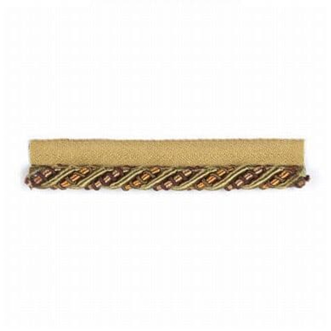 Anaheim 6 Olive by Stout Trim INSPIRATIONS TRIM 45%COT 38%SVI 17%POL CHINA Horizontal: 0 and Vertical: 0 0.38 in - Fabric Carolina -