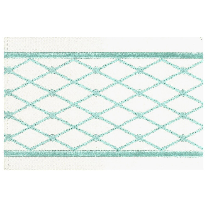 Aloof 7 Turquoise by Stout Trim ILLUMINATION TRIM 100%COT 100%SVT INDIA Horizontal: 1.25 and Vertical: 0 4 in - Fabric Carolina -