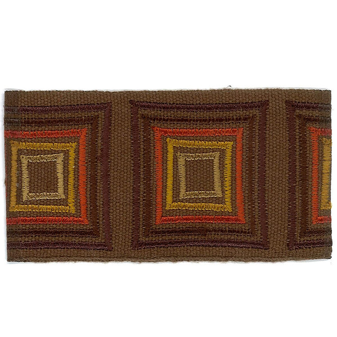 Boxcar 4 Java by Stout Trim ACCENTS TAPES & BORDERS 100%SVI CHINA Horizontal: 2.000 and Vertical: 0.000 2 in - Fabric Carolina -