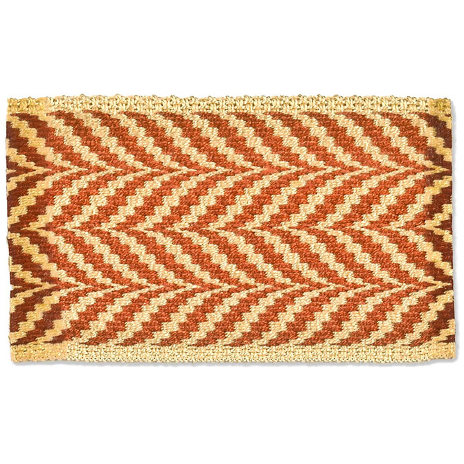 Riley 3 Tile by Stout Trim NEW WORLD TAPES & BORDERS 100%SVI GERMANY </p><p>Repeat: 0 2.25 in - Fabric Carolina -