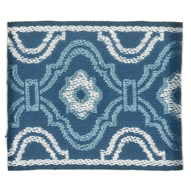 About 11 Denim by Stout Trim INSIGHTS TRIM 51%SVI 49%POL CHINA </p><p>Repeat: 0 3.38 in - Fabric Carolina -