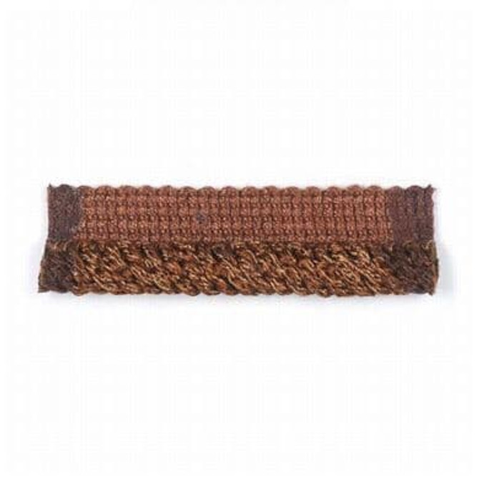 Gasa 1 Mahogany by Stout Trim INSPIRATIONS TRIM 89%ACT 11%ACR ITALY Horizontal: 0 and Vertical: 0 0.38 in - Fabric Carolina -