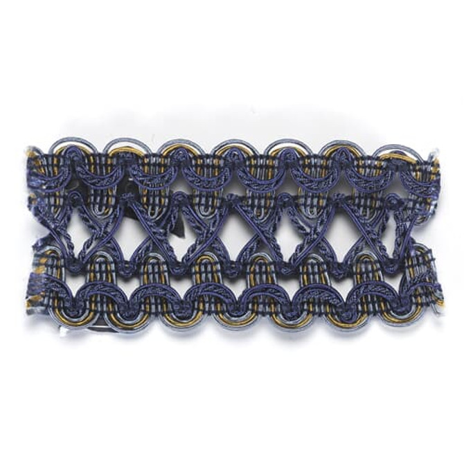 Brandon 5 Cadet by Stout Trim MONACO TRIM 100%SVI CHINA Horizontal: 0 and Vertical: 0 1.75 in - Fabric Carolina -