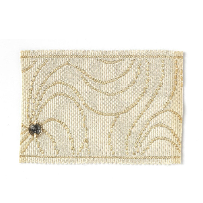 Casa 1 Sand by Stout Trim Stout Trim Casa 1 SandTrim BEDAZZLE TRIM 100%SVI CHINA </p><p>Repeat: H: 0.000, V: 0.000 2.5 in - Fabric Carolina -
