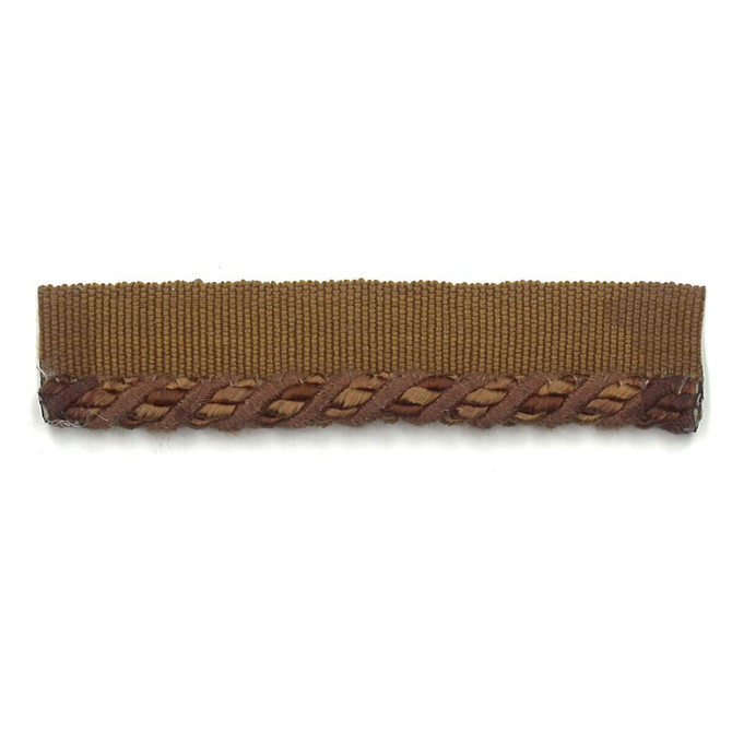 Cristabel 3 Cocoa by Stout Trim ART OF DESIGN TRIM-2 CORDS 53%COT 47%SVI CHINA Horizontal: 0 and Vertical: 0 0.25 in - Fabric Carolina -