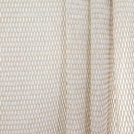 Light It Up Raffia by Carole Fabric Sheer Divine,Sheer Movement 100% Polyester Turkey  1 1/4" V, 1/2" H 118"  - Fabric Carolina -
