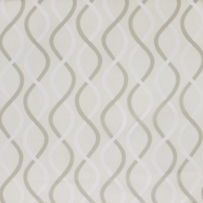 Rhythmic Light Silver by Carole Fabric Sheer Genius 100% Polyester Turkey N/A </p><p>Repeat: 8 1/2" V, 6" H 55" - Fabric Carolina -