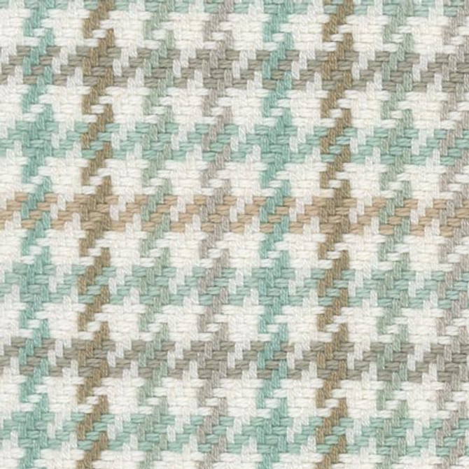 Yacht Club Spa by Carole Fabric BAR HARBOR 100% Cotton India  1 1/4" V, 1 3/8" H 54"  - Fabric Carolina -