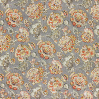 Herbert Hall Rustic by Carole Fabric Refined Beauty 100% Cotton-SSR South Korea  27" V, 27" H HD 54"  - Fabric Carolina -