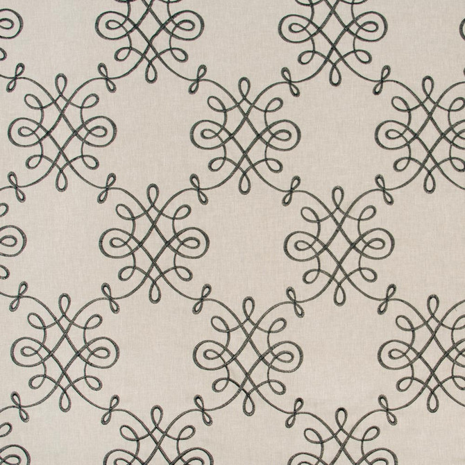 State Of Grace Mocha by Carole Fabric Onyx & Ivory 60% Polyester, 30% Cotton, 10% Linen India N/A Horizontal: 13 and Vertical: 1575 50 - Fabric Carolina -