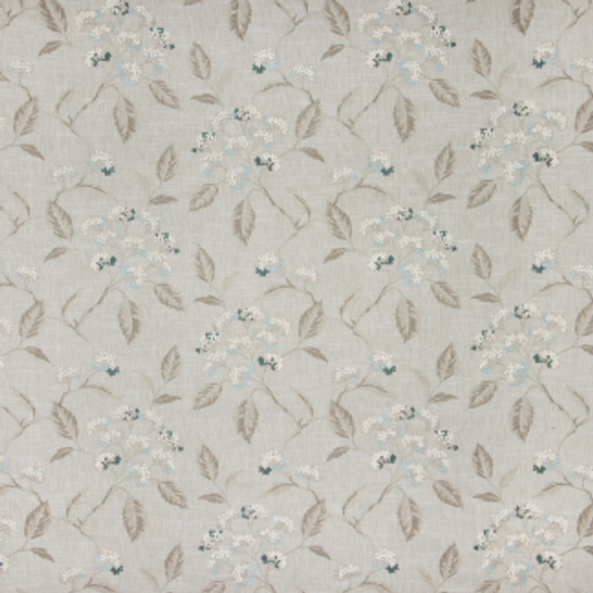 June Bride Porcelain by Carole Fabric Seamist 58% Cotton, 42% Polyester India N/A </p><p>Repeat: 12 1/4" V, 17" H 51" - Fabric Carolina -