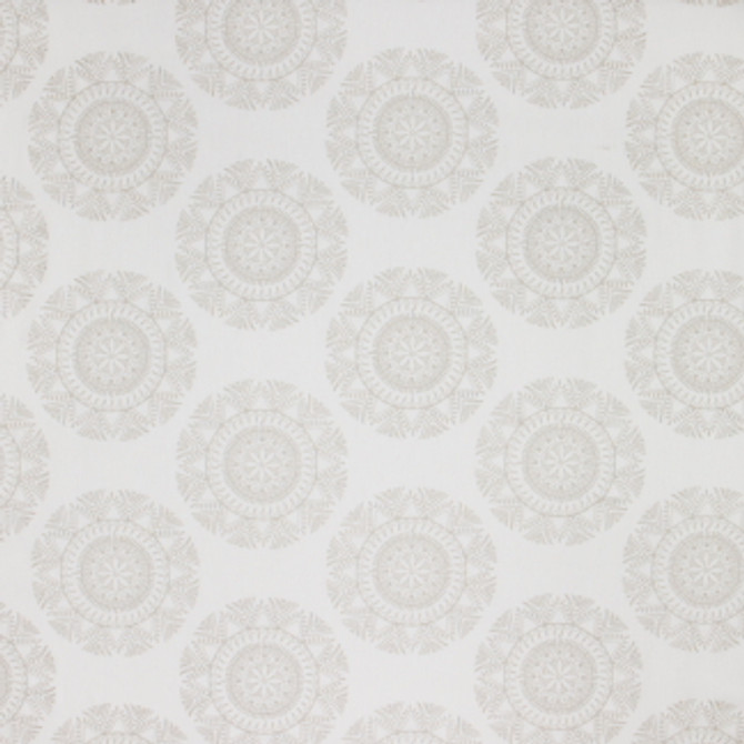 Meant To Be Pearl by Carole Fabric Weathered Neutrals 38% Polyester, 38% Cotton, 24% Viscose India N/A 12 1/2" V, 17" H 52"  - Fabric Carolina -