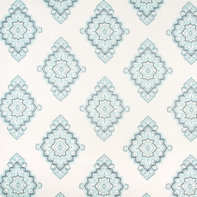 My Alibi Peacock by Carole Fabric VIBRANCE 55% Linen, 45% Rayon China Passes 30,000 Double Rubs Wyzenbeek </p><p>Repeat: 15 1/2" V, 17 3/4" H 53" - Fabric Carolina -