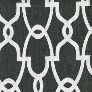 Garrison Grey Cc1 by Norbar Fabric 100 LINEN (LAUNDERED) USA 12 1/2"V 10 3/4"H 54 - Fabric Carolina -