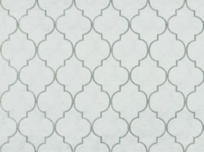 Kilwin White 130 by Norbar Fabric CHELSEA 100% POLYESTER INDIA 45,000 WYZENBEEK </p><p>Repeat: 4 1/4"V 3"H 51 - Fabric Carolina -