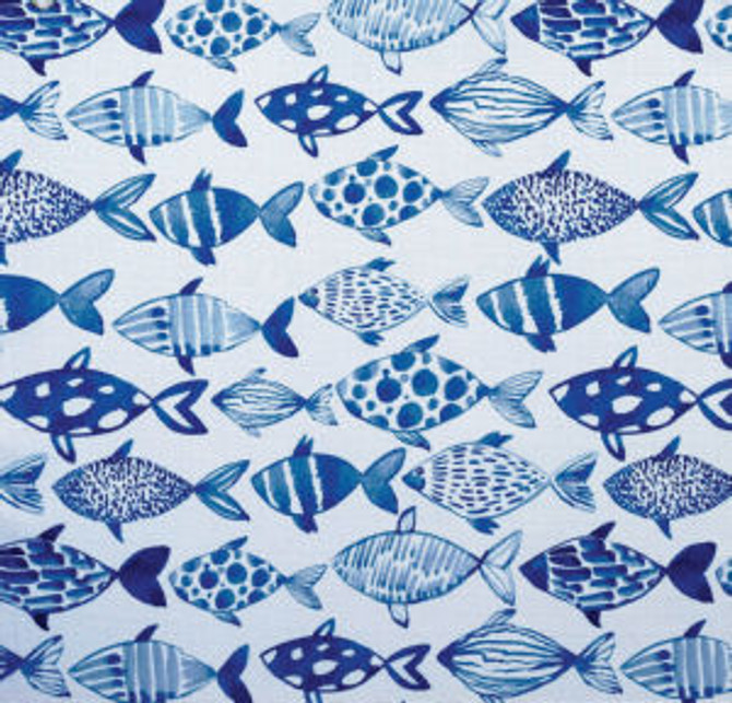 Nestor Blue by Norbar Fabric PRISM BRIGHTS 100% POLYESTER CHINA 18"V 18"H 54 - Fabric Carolina -