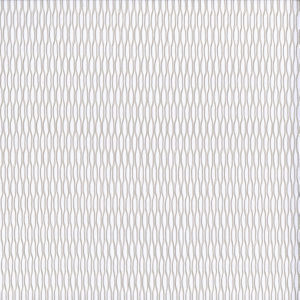 Oneonta Platinum by Norbar Fabric SHEER TRENDS 100% POLYESTER TURKEY 1/2 V 1 1/4 H 118" - Fabric Carolina -