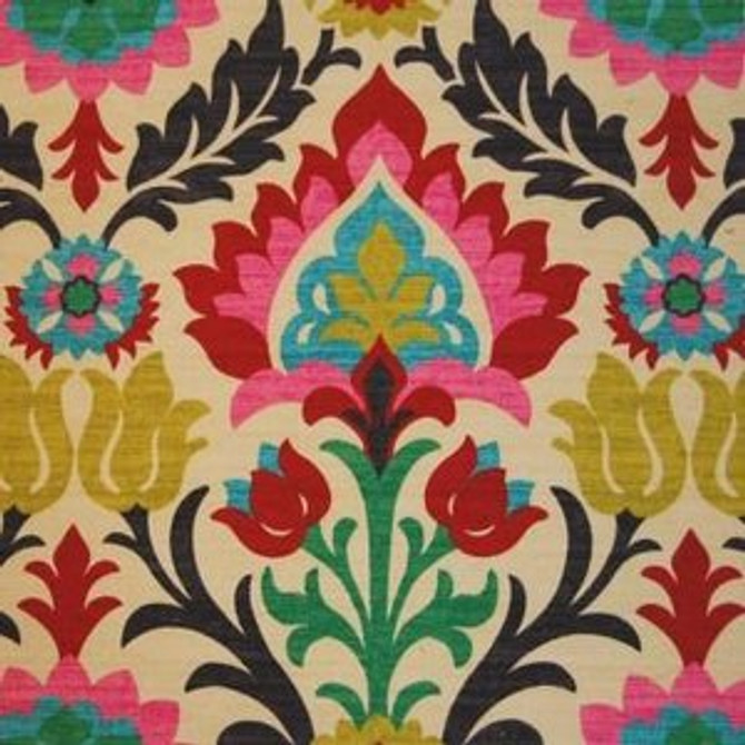 Seaquest Desert Flower by Norbar Fabric CASCADE 100% COTTON CHINA 51,000 WYZENBEEK </p><p>Repeat: V-18" H-13.50" 54" - Fabric Carolina -