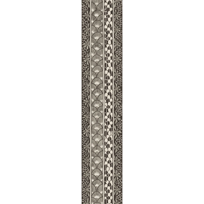 Ardmore Border Black & White by Cole & Son Wallcovering COLE & SON ARDMORE PAPER - 100% United Kingdom Horizontal: and Vertical: 20.5 4 - Fabric Carolina -