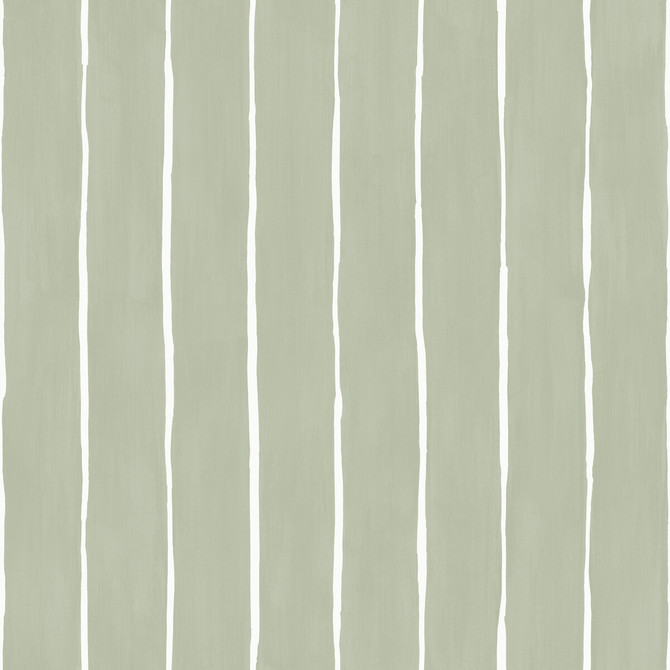 Marquee Stripe Soft Olive by Cole & Son Wallcovering COLE & SON MARQUEE STRIPES PAPER - 100% United Kingdom - Horizontal: 20.5 and Vertical: 0 20.5 - Fabric Carolina -