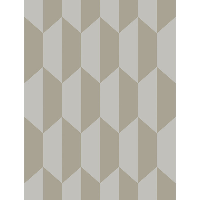 Tile Grey And Silver by Cole & Son Wallcovering COLE & SON GEOMETRIC II PAPER - 100% United Kingdom - Horizontal: - and Vertical: 13.8 21 - Fabric Carolina -