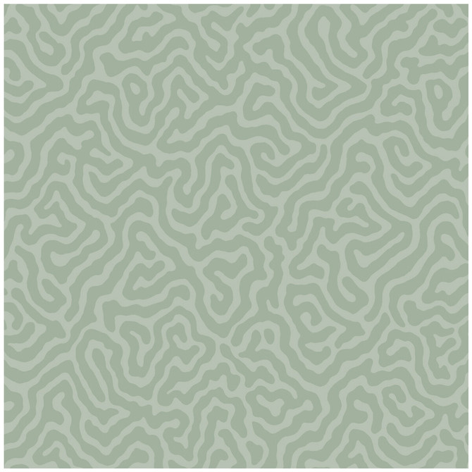 Coral Sage by Cole & Son Wallcovering COLE & SON LANDSCAPE PLAINS PAPER - 100% United Kingdom Horizontal: and Vertical: 4.2 20.5 - Fabric Carolina -