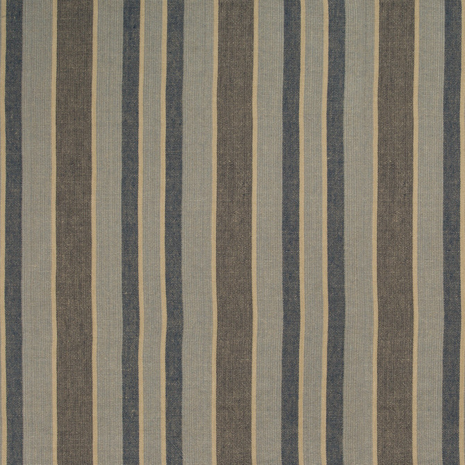 Bondi Stripe Denim by Kravet Design Fabric NATE BERKUS WELL-TRAVELED LINEN - 100% India LIGHT Horizontal: 10.375 and Vertical: 0 54 - Fabric Carolina -