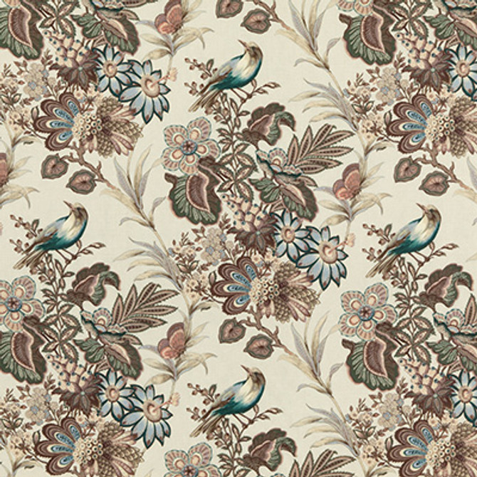 Artist Garden Sage by Mulberry Fabric