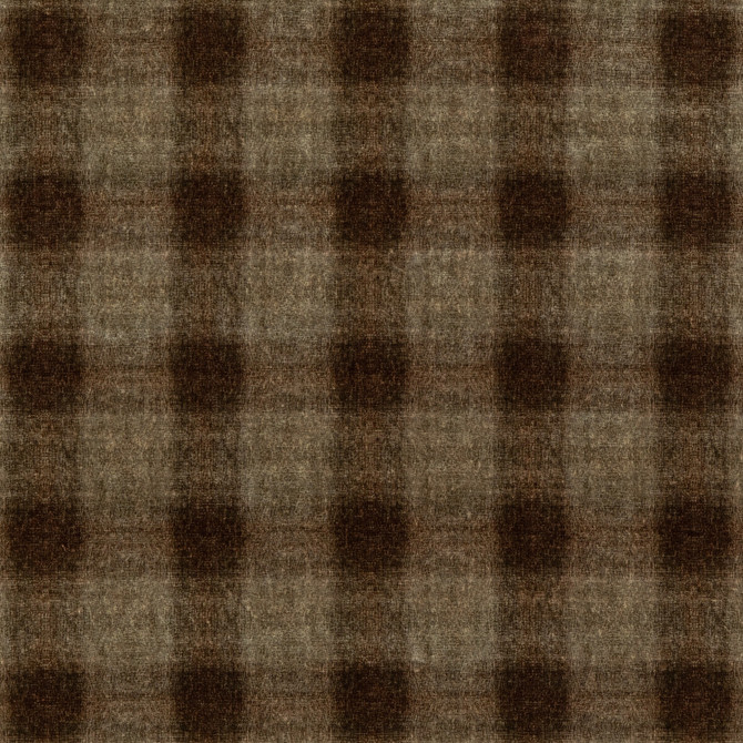 Highland Check Woodsmoke by Mulberry Fabric MODERN COUNTRY VELVETS VISCOSE - 55%;COTTON - 45% Italy HEAVY Horizontal: 6.895 and Vertical: 7.092 55.16 - Fabric Carolina -