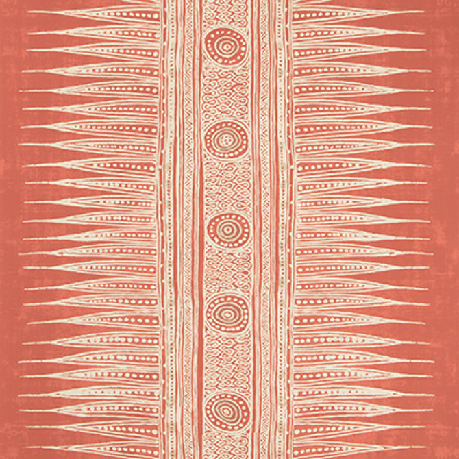 Indian Zag Paper Madder by Lee Jofa Wallcovering