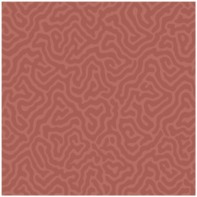 Coral Red by Cole & Son Wallcovering COLE & SON LANDSCAPE PLAINS PAPER - 100% United Kingdom Horizontal: and Vertical: 4.2 20.5 - Fabric Carolina -