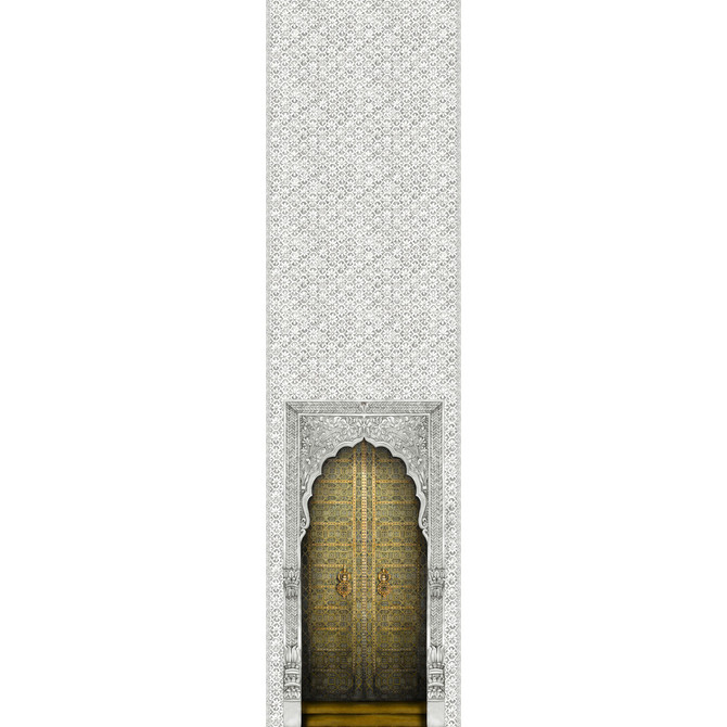 Bahia Gold & Stone by Cole & Son Wallcovering COLE & SON MARTYN LAWRENCE BULLARD PAPER - 100% United Kingdom - Horizontal: 54 and Vertical: 200.8 54 - Fabric Carolina -