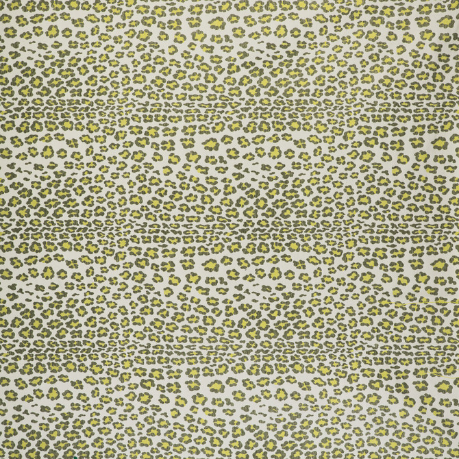 Leopardo Verde by Gaston Y Daniela Fabric GASTON LIBRERIA POLYOLEFIN FR - 72%;POLYESTER FR - 28% Spain HEAVY Horizontal: 27.58 and Vertical: 27.58 55 - Fabric Carolina -