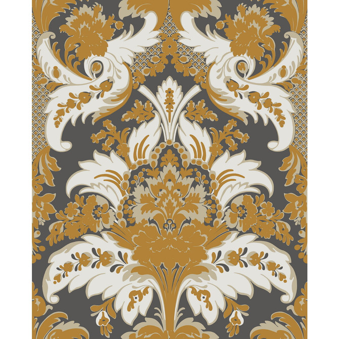 Aldwych Black And Gold by Cole & Son Wallcovering COLE & SON ALBEMARLE PAPER - 100% United Kingdom Horizontal: and Vertical: 25.22 20 - Fabric Carolina -