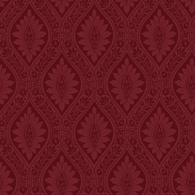 Florence Rouge by Cole & Son Wallcovering PAPER - 100% United Kingdom Horizontal: and Vertical: 21 21 - Fabric Carolina -