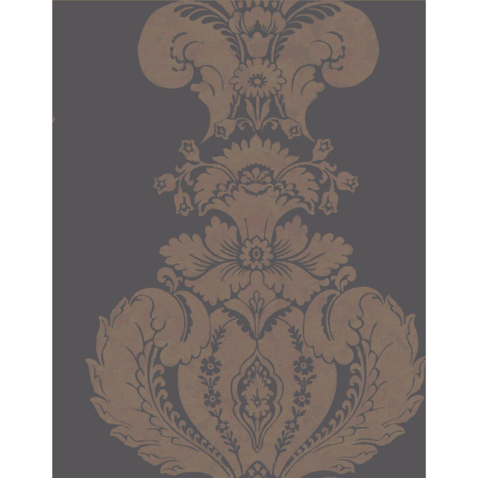 Baudelaire Black And Bronze by Cole & Son Wallcovering COLE & SON ALBEMARLE PAPER - 100% United Kingdom Horizontal: and Vertical: 25.22 20 - Fabric Carolina -