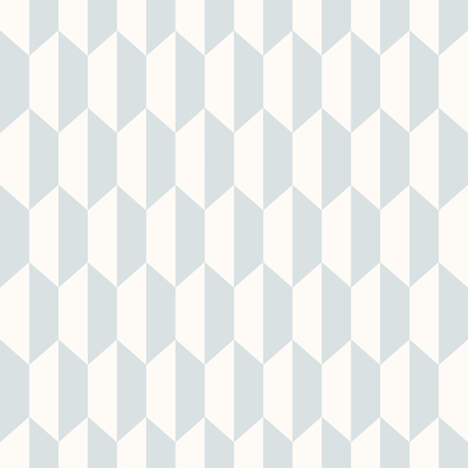 Petite Tile Powder Blue by Cole & Son Wallcovering