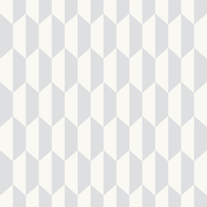 Petite Tile Grey by Cole & Son Wallcovering COLE & SON ICONS PAPER - 100% United Kingdom - Horizontal: - and Vertical: 6.9 21 - Fabric Carolina -