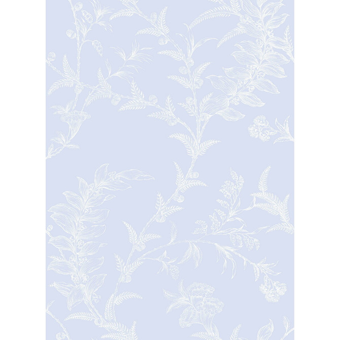 Ludlow Pale Blue by Cole & Son Wallcovering PAPER - 100% United Kingdom Horizontal: and Vertical: 28.5 21 - Fabric Carolina -