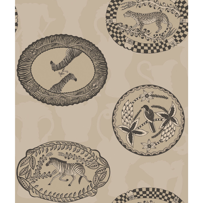 Matrinah Stone & Gilver by Cole & Son Wallcovering COLE & SON ARDMORE PAPER - 100% United Kingdom - Horizontal: - and Vertical: 24 20.5 - Fabric Carolina -
