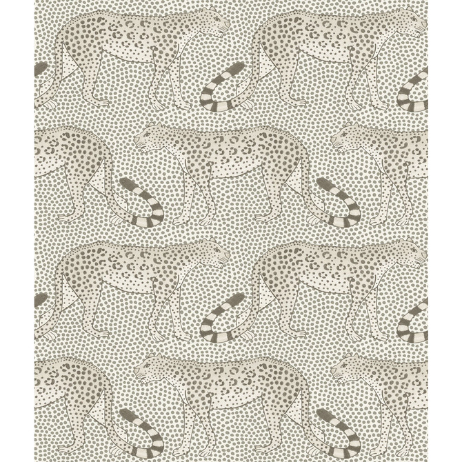 Leopard Walk Black & White by Cole & Son Wallcovering COLE & SON ARDMORE PAPER - 100% United Kingdom - Horizontal: - and Vertical: 12 20.5 - Fabric Carolina -