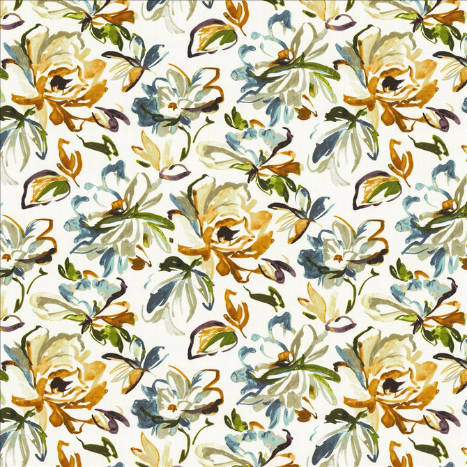 Garden Floral Sunset by Kasmir Fabric 1452 100% Cotton
 INDIA </p><p>Repeat: Horizontal: 27 inches and Vertical: 25 inches 54 - Fabric Carolina -