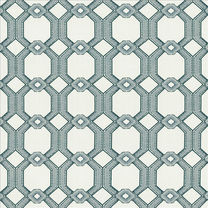 High Line Delft by Kasmir Fabric 1454 100% Polyester
 INDIA </p><p>Repeat: Horizontal: 6 6/8 inches and Vertical: 6 4/8 inches 54 - Fabric Carolina -