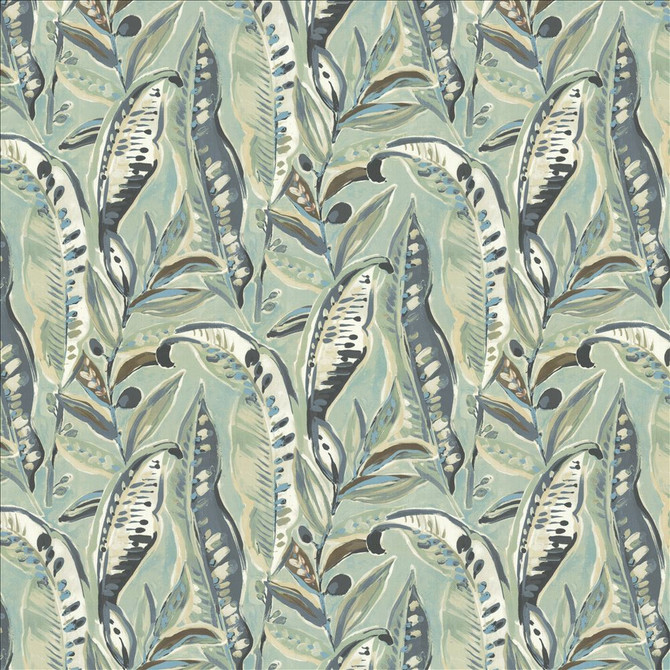 Malibu Meadows Rain by Kasmir Fabric 1464 100% Polyester
 CHINA </p><p>Repeat: Horizontal: 27 4/8 inches and Vertical: 24 7/8 inches 55 - Fabric Carolina -